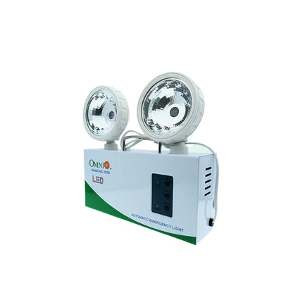 OMNI LED AEL-3038 High Power SMT 4V 4.0Ah Automatic Emergency Light with with 6 Hours Maximum Performance