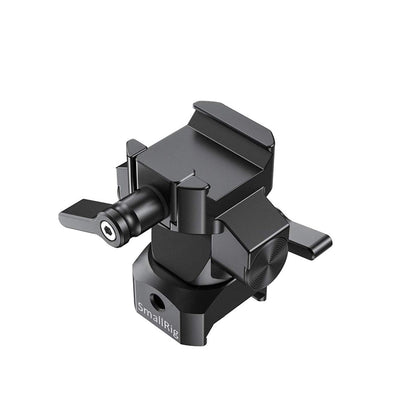 [CLEARANCE] SmallRig Swivel and Tilt Monitor Mount with NATO Clamps, 1.2Kg Load Capacity, 360 / 140 Degree Positioning, Quick Release Design with Knobs for On-Camera Video Monitors BSE2385