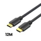 Vention HDMI Male to Male 4K 60Hz HDR Cotton Braided Video Cable with 18Gbps Total Bandwidth for Computer, Laptop, Gaming Console, TV, Projector - 8M / 10M / 12M / 15M / 20M