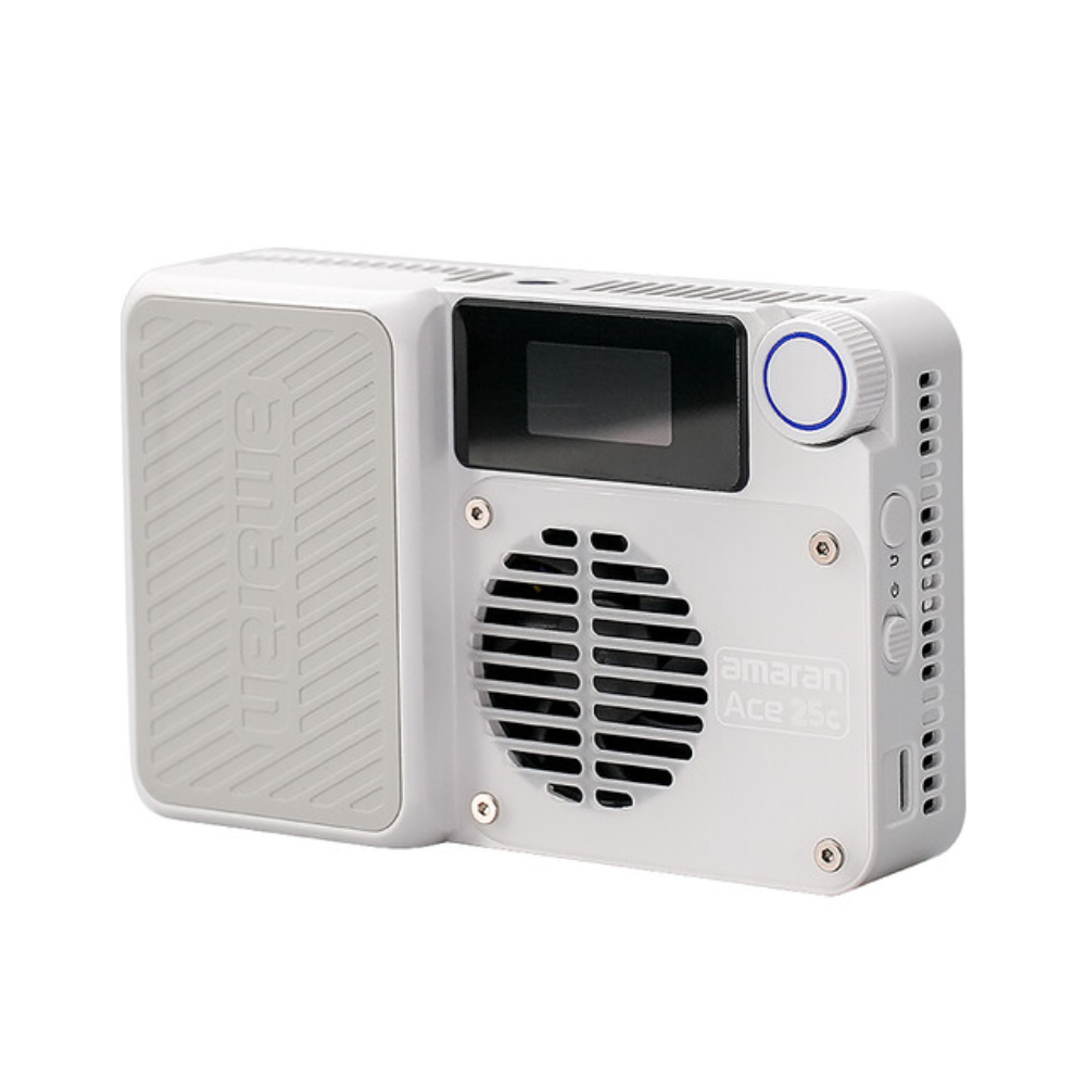 Aputure Amaran Ace 25c / 25x RGB / Bi-Color LED Pocket Panel Light Creator Kit with 32W 4500mAh, Max 80m Wireless Range, Fan Cooled, 12 / 9 Built-in Light Effects with Onboard and App Control Support