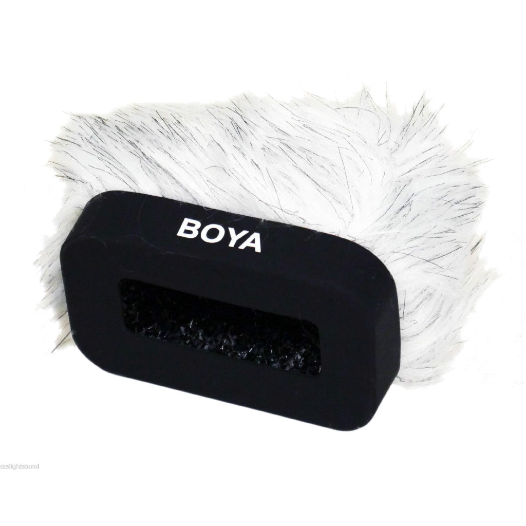 [CLEARANCE] Boya By-P10 Professiol fluffy windshield for portable recorders. Inside size : 50 x 20 x 37mm Suitable for :Zoom IQ-6, Tascam DR-07, Sony PCM-M10, RODE iXY and others