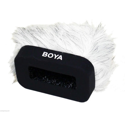 [CLEARANCE] Boya By-P10 Professiol fluffy windshield for portable recorders. Inside size : 50 x 20 x 37mm Suitable for :Zoom IQ-6, Tascam DR-07, Sony PCM-M10, RODE iXY and others