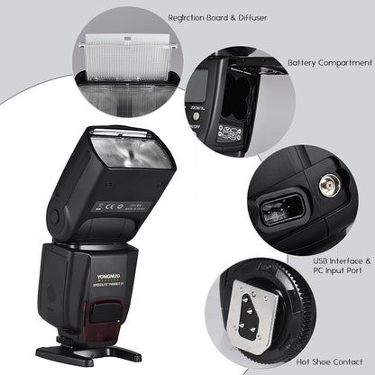 Yongnuo YN565EX III N Version 3 ETTL Speedlite Flash for Nikon Cameras