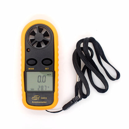Benetech GM816 Digital Wind Speed Anemometer with Wind Chill Temperature Thermometer Function