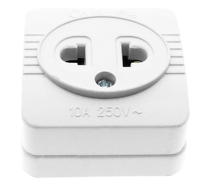OMNI Surface Convenience Outlet Socket 10A 220V (1 Gang, 2 Gang, 3 Gang, 4 Gang) for Electronics Appliances | WSO-00