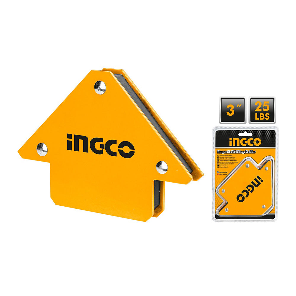 [CLEARANCE] INGCO Magnetic Steel Welding Arrow Holder (3" inches 25lbs, 4" inches 50lbs, 5" inches 75lbs) | AMWH25031 AMWH50041 AMWH75051