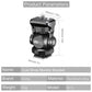 UURig by Ulanzi R015 Monitor Bracket Mini Ballhead With Cold Shoe Mount Gimbal Rig for Sony Canon Nikon DSLR Camera Accessories Smartphone