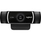 Logitech C922 Pro Stream Webcam 1080p 30fps Camera with Built-in Stereo Mic, 78 Degree Diagonal Field of View for HD Video Streaming and Recording for Office Work from Home Zoom Meetings