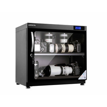 [CLEARANCE] Andbon AD-80HC Horizontal Dry Cabinet Box 80L Liters Digital Display with Manual Humidity Controller AD80HC