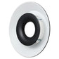 Godox RFT-21S RFT-21W Ring Flash Reflector for R1200 Ring Flash Head (Silver, White)