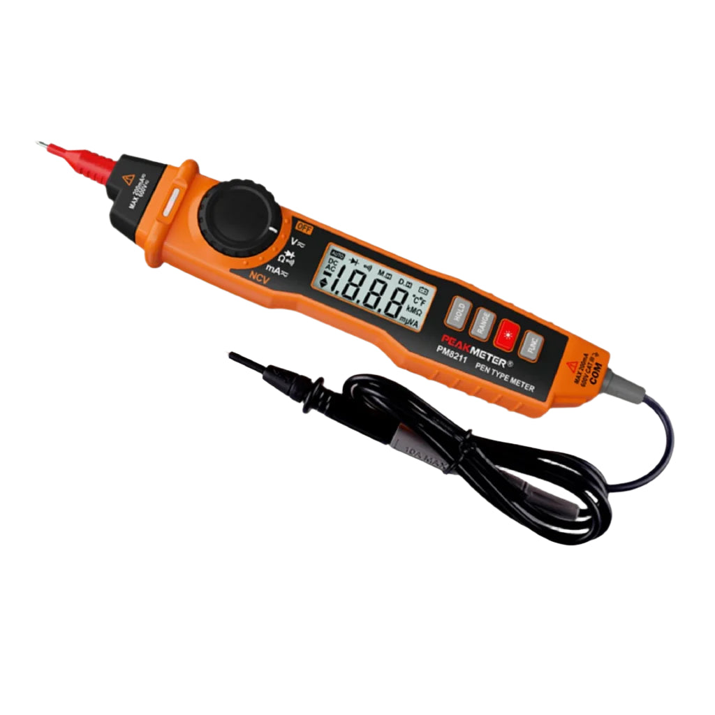 [CLEARANCE] PeakMeter PM8211 Digital Multimeter with probe ACV/DCV Electric Handheld Tester Multitester digital professional