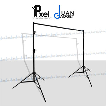Pxel LS-BD2.8X3 HD Heavy Duty Background Backdrop Muslin Stand 9 x 10 Feet / 2.8M x 3M