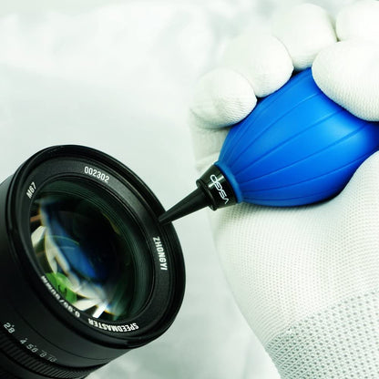 VSGO DKL-15B DSL Camera Lens Cleaning Kits: Lens Cleaner, Lens Cleaning Pen, Microfiber Cloth, Air Blower, Wet Wipe, Suede Screen Cleaning Cloth and Waterproof Bottle Container