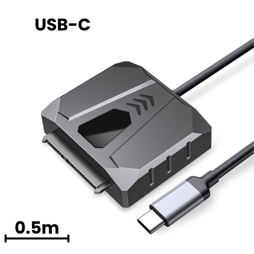 ORICO USB 3.0 Type-C/A to SATA Adapter Cable for 2.5 / 3.5 inch HDD SSD with 5Gbps / 480Mbps Transfer Speed and 2.5 inch Hard Disk Drive Protective Silicone Case (Optional Purchase) for Computers & Laptops