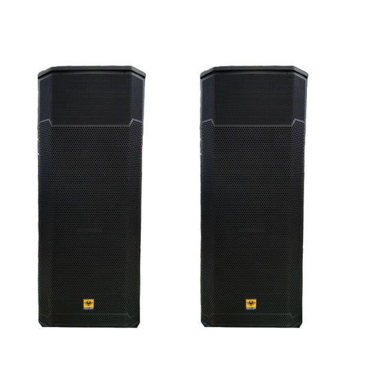 [CLEARANCE] KEVLER PRX-825 15" 1400W 2-Way Full Range Passive Loudspeaker (PAIR) with 2 SpeakOn Terminals and Multiple Handles for Events and Gatherings