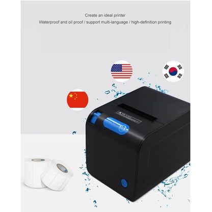 [CLEARANCE] Logicowl OJ-8032 POS Printer Thermal 80mm barcode QR with Auto Cutting For Cash Register