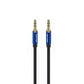 [CLEARANCE] Vention 3.5mm Male to Male High Quality AUX Audio Cable 29AWG for Laptop, Car Stereos, Headphones, Smartphone (Blue) (5M) | BAWL
