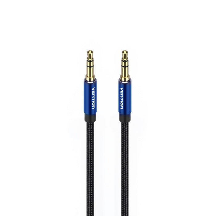 [CLEARANCE] Vention 3.5mm Male to Male High Quality AUX Audio Cable 29AWG for Laptop, Car Stereos, Headphones, Smartphone (Blue) (5M) | BAWL