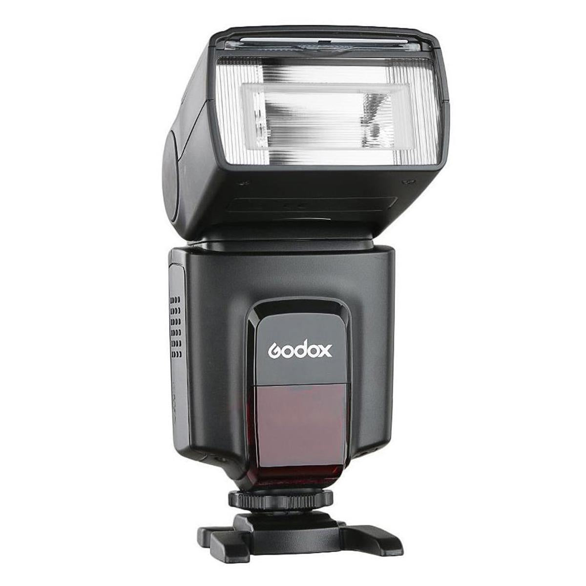 Godox TT520II Wireless Transmission Flash Speedlite - Built-in Receiver and RT Transmitter Compatible for Canon Nikon Panasonic Olympus Pentax and Other DSLR Cameras with Standard Hot Shoe