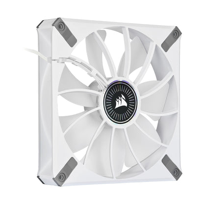 [CLEARANCE] CORSAIR ML140 Elite Premium iCUE RGB 140mm Desktop System Unit PWM Cooling Fan with 1600 RPM Fan Speed, Magnetic Levitating Blade and for PC Computer