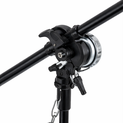 Meking M-4 Dual Use Boom Stand - 4 Section 380cm Max Height, 5kg Load Capacity