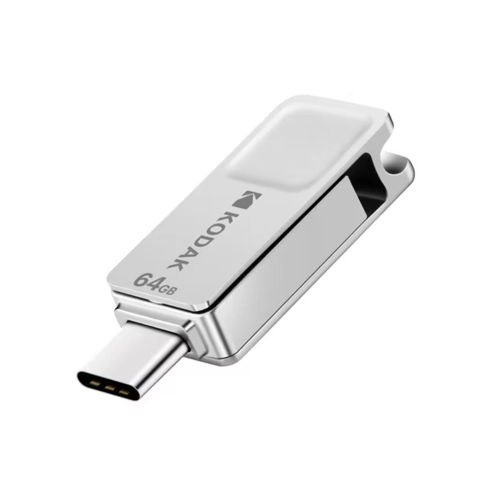 KODAK K223C 64GB Dual Flash Drive USB 3.1 / USB Type-C OTG Port Memory Stick