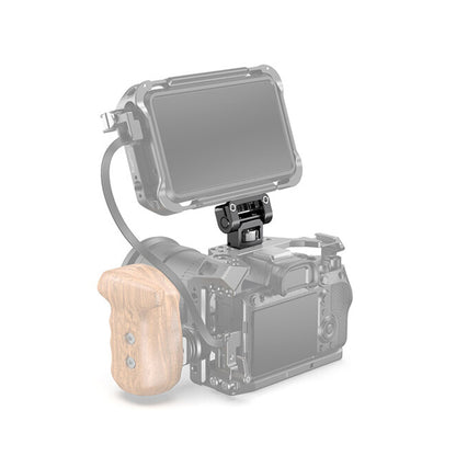 SmallRig Articulating Monitor Mount with 3/8"-16 ARRI Anti-Twist Pins, 1.5kg Load Capacity, Compatible with 5" or 7" Monitors, Secure Thumbscrews and Rubber Padding for Camera Cage Mounting System and Video Monitors 2174B
