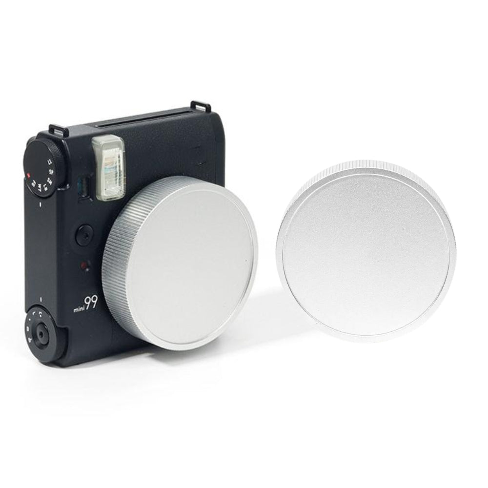 Pikxi Aluminum Protective Lens Cap for FUJIFILM Instax Mini 99 Instant Film Camera - Available in Black, Gray, and Silver Colors