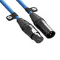 RODE 6m 3m XLR 3-Pin Male to Female Audio Cable for Microphone and Other Audio Equipment | Black Blue Green Orange Pink Red