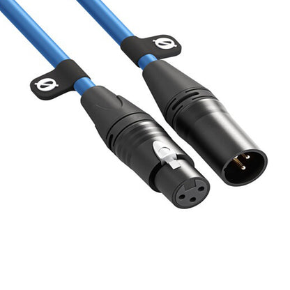 RODE Premium XLR Cable Male to Female (3 meters / 6 meters) with Professiol-grade Care Cabling and Neutrik Connectors - Extremely Low Noise with Ultra-clean Sigl Transfer for Microphones to Audio Equipment
