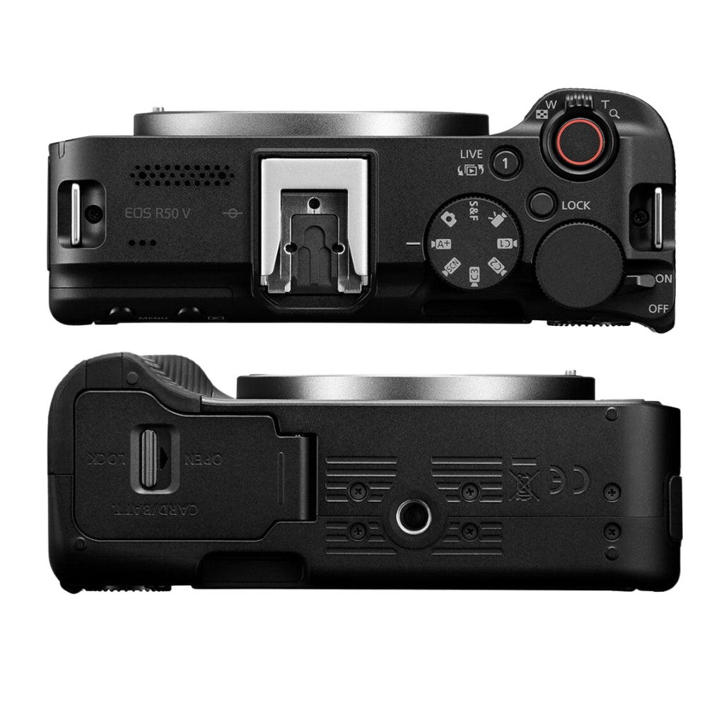 Canon EOS R50 V Body Only w/ 14-30mm F/4 STM Lens