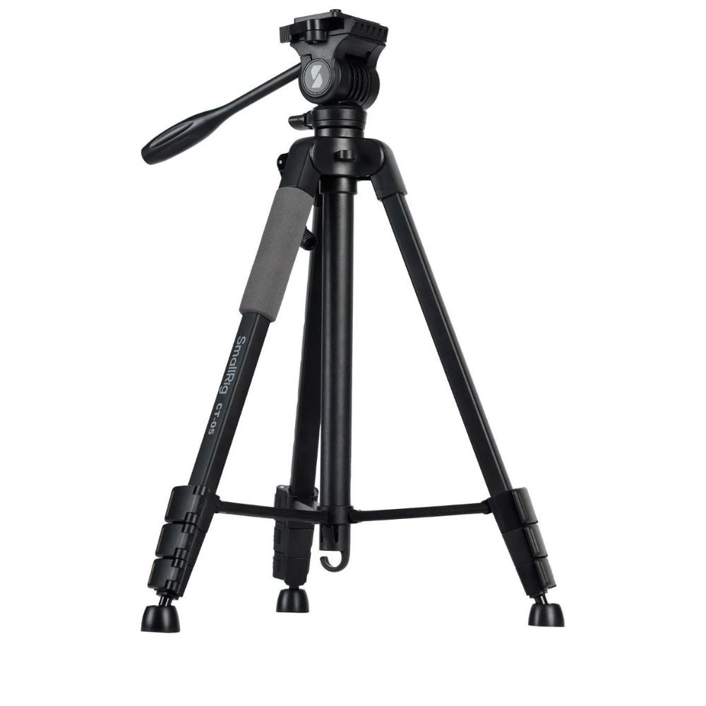 SmallRig Versatile Lightweight Camera Video Tripod with Smartphone Holder, Quick Release Plate, and 151cm (CT-05) / 161cm (CT-07) Maximum Height for Vlogging, Live Streaming, and Content Creation | 4688 4689