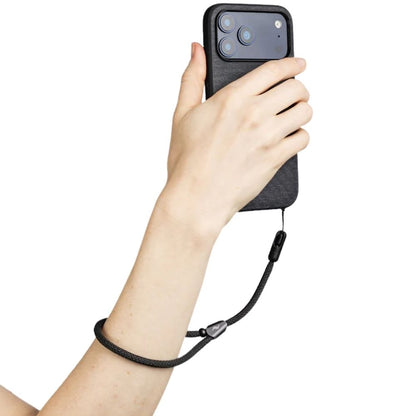 Peak Design Mobile Cuff Adjustable Rope Wrist Strap | Black / Ocean