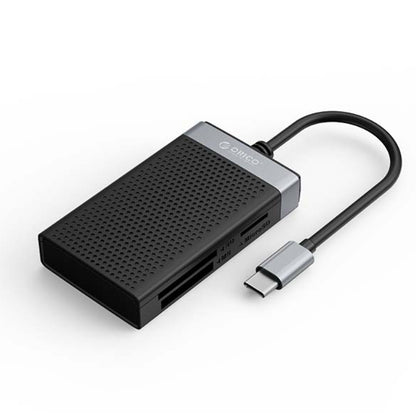 [CLEARANCE] ORICO CL4T-A3 4-in-1 USB 3.0 Aluminum Alloy + ABS Card Reader 5Gbps Transmission Speed with High Efficiency 2T Data Large Capacity TF (Micro SD), CF, SD, and MS for Windows, Mac OS, and Linux - Black