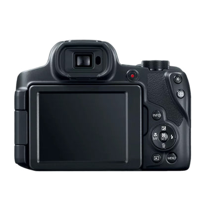 Canon PowerShot SX70 HS Digital Camera with 65x Zoom f/3.4-6.5 Integrated Lens, 20.3MP CMOS Sensor, 4K UHD Video, Optical Image Stabilization, Articulating LCD Display, and Built-In Wi-Fi and Bluetooth