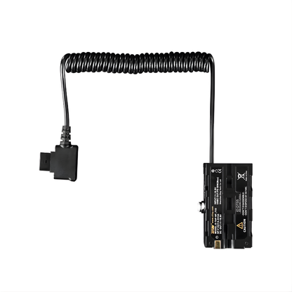 ZITAY D-Tap to Dual-Sided NP-F550 Dummy Battery Adapter for Sony NP-F/L-Series Batteries