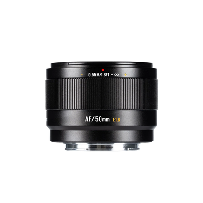 7Artisans AF 50mm F1.8 Lite APS-C Autofocus Prime Camera Lens for Sony E & Fujifilm X Mount 
