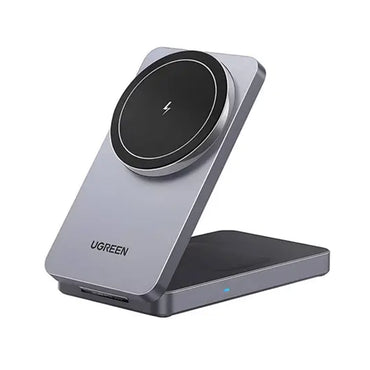 UGREEN 2-in-1 Qi2 Magnetic Wireless Foldable Charger 15W Fast Charging Pad
