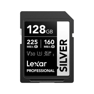 Lexar Professional SILVER SDXC V30 U3 UHS-I Memory Card | 64GB / 128GB / 256GB / 512GB / 1TB