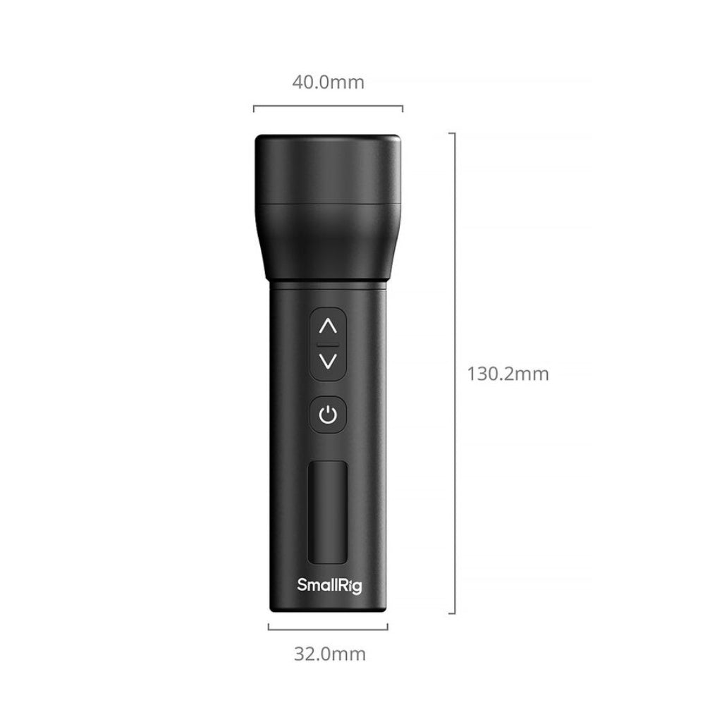 SmallRig RF 05B Portable Zoom LED Video Light 1900K-8000K with 12 FX Lightning Effects & OLED Display