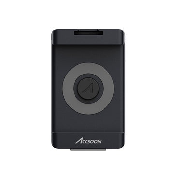 Accsoon SeeMo UIT02 Video Transmitter Camera Field Monitor Adapter for iPhone (iOS Version 12.0 or later) with Cold Shoe Adapter, NP-F Battery Holder, 1/4" Mounting Hole, USB C Charging Port, HDMI to Lightning Cable