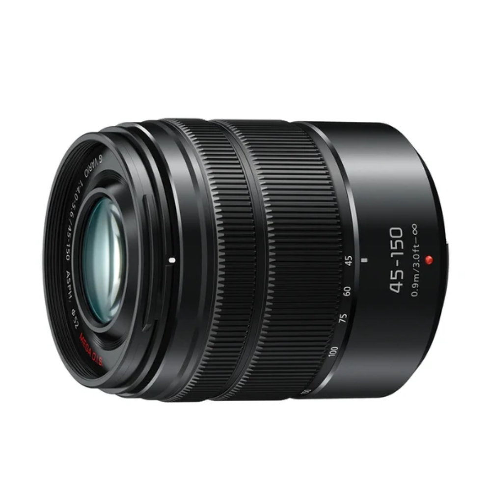 Panasonic Lumix G Vario 45-150mm F/4.0-5.6 ASPH. Telephoto Zoom Camera Lens with MEGA O.I.S.