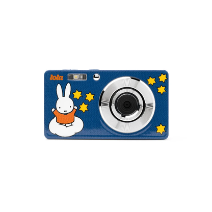 LOLA Miffy Retro Digital Camera 8MP CMOS 4K 2160P 20X Zoom 2.8" IPS Screen 20 Filters Built-In Flash
