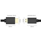 UGREEN 1.5-Meter HDMI 2.0 to Mini-HDMI 4K 60Hz UHD Video Cable with 18Gbps Ethernet Data Transmission Speed, 3D Display Support, and Audio Channel Return for Home Theater Systems, TV, Projectors, and Consoles | 11167
