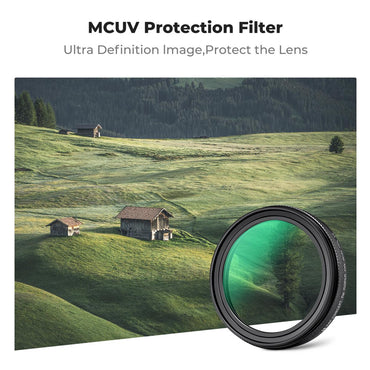 K&F Concept no-Xcel MCUV Multi-Coated Ultraviolet + Black Diffusion Mist Lens Filter for Fuji X100 X100F X100S X100T X100V X100VI Series Mirrorless Cameras, Imported AGC Optical Glass, Water, Dust and Scratch Resistant