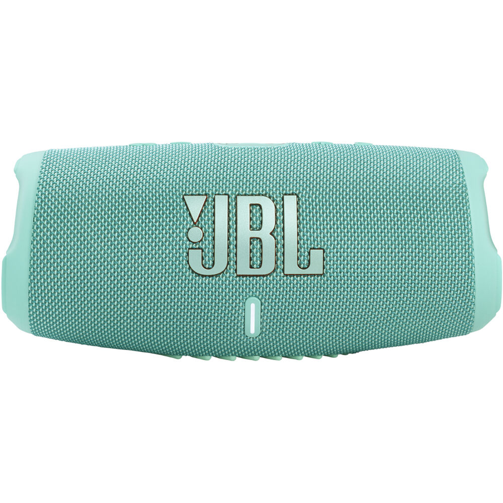 JBL Charge 5 Portable Wireless Bluetooth Speaker with Dual Passive Bass Radiators, IP67 Waterproof and Dustproof Rating, 20hrs Battery and USB Type-C Device Charging Port (Black, Blue, Squad, Teal, Red)
