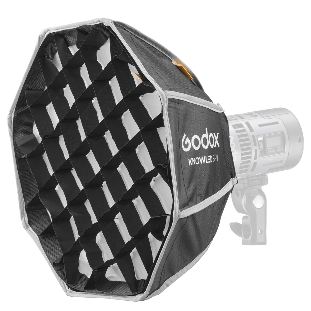 Godox KNOWLED Lantern / Octagol / Square Softbox with Honeycomb Grid and Accessories for MS60Bi / MS60R LED Lights Lighting and Studio Equipment