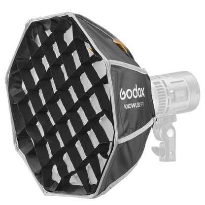 Godox KNOWLED Lantern / Octagol / Square Softbox with Honeycomb Grid and Accessories for MS60Bi / MS60R LED Lights Lighting and Studio Equipment