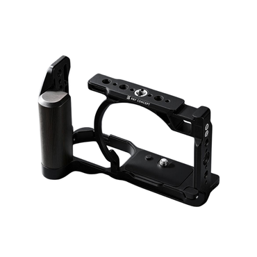 K&F Concept Camera Cage for Nikon ZR, CNC Aluminum Arca Base, Cold Shoe 1/4"-20 & 3/8"-16 Mounts