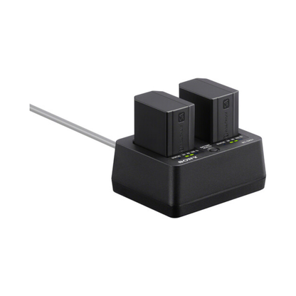 SONY NP-SA100 Dual-Bay Charger USB PD Fast Charging | BC-SAD1